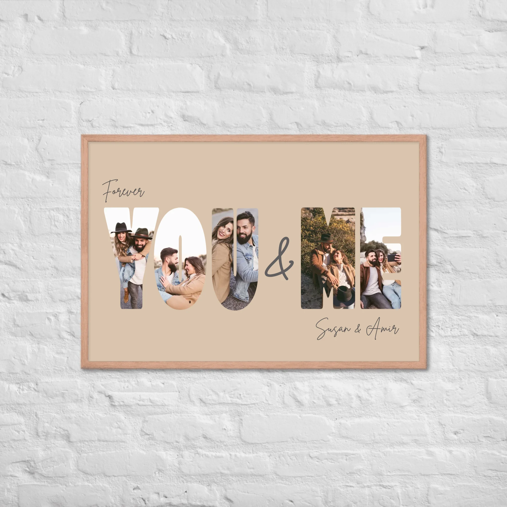 You & Me Photo Collage