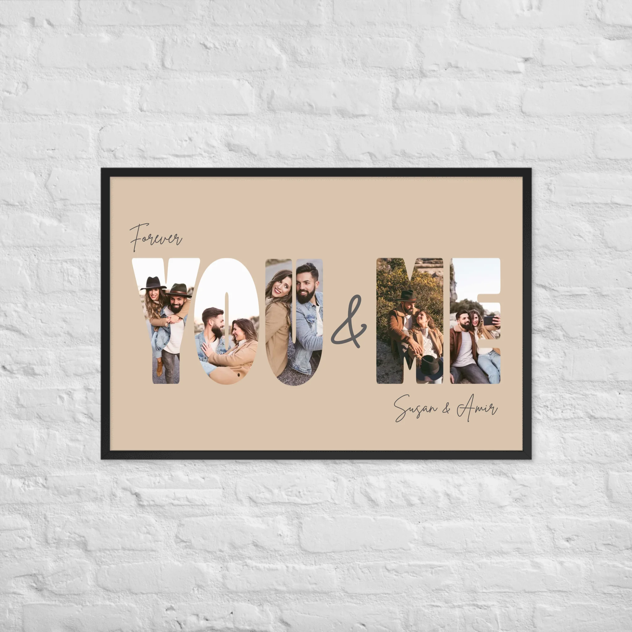 You & Me Photo Collage