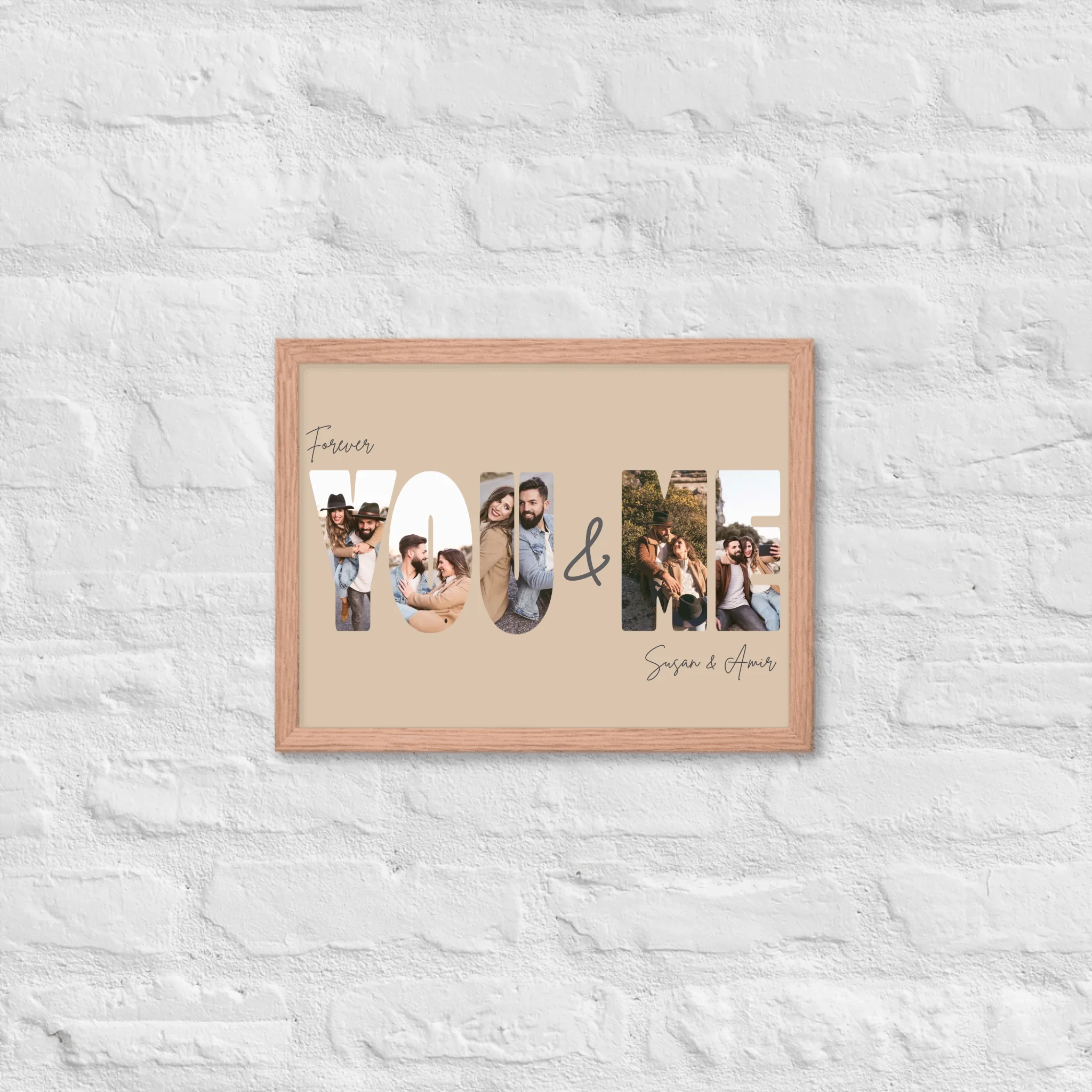 You & Me Photo Collage